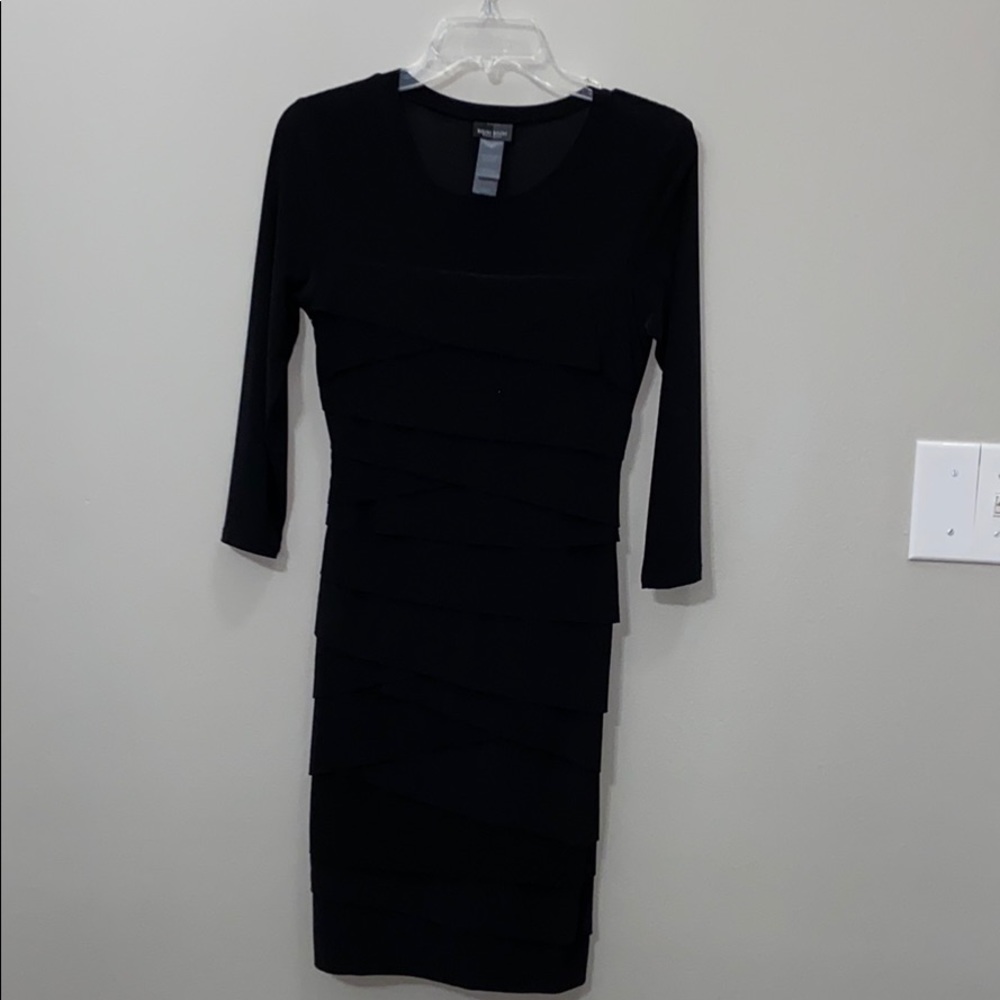 Black cocktail dress